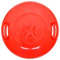 vidaXL Okrúhle sánky červené 66,5 cm PP