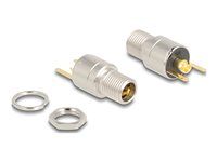 Connector DC 5,5 x 2,5 mm female bulkhea