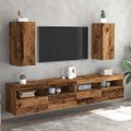 vidaXL TV skrinky 2 ks staré drevo 30,5x30x60 cm kompozitné drevo
