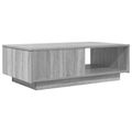 vidaXL Konferenčný stolík Sivý Sonoma 95 x 55 x 31 cm Kompozitné drevo