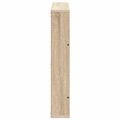 vidaXL Regál na časopisy s poličkou 2 ks Sonoma dub 80 x 12 x 70 cm