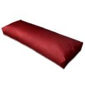 vidaXL Čalúnená podložka na operadlo, vínovo červená 120 x 40 x 10 cm