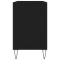 vidaXL Botník čierny 102x36x60 cm spracované drevo