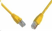 Solarix - patch kabel CAT6 SFTP PVC 0,5m žlutý