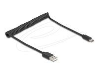 USB 2.0 stočený kábel USB Type-A samec na