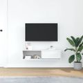 TV Skrinka vidaXL Biela 100x31x25,5 cm Konštrukčné drevo