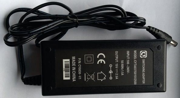 Napájací zdroj 15V/2,5A pre Tesla HEVC meter