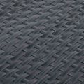 vidaXL Balkónová zástena antracitová 500x90 cm polyratan