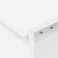 vidaXL TV stolík 37 x 35 x 35 cm Biela Kompozitné drevo