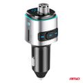 FM vysielač 2× USB-A microSD 12/24V AMiO-04654