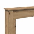 vidaXL Obloženie krbu dub artisan 75x20x87,5 cm kompozitné drevo