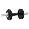 vidaXL Obojručná a jednoručná činka so závažiami 120 kg, liatina