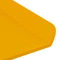 vidaXL Závesná polica 2 ks Horčicová žltá 30 x 9 x 2,5 cm Oceľ