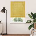 vidaXL Roleta Žltá 120 x 220 cm Bambus