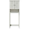 vidaXL Toaletná skriňa VIGO Biela a antik biela 60 x 27 x 161 cm