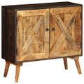 vidaXL Komoda masívne mangovníkové drevo 85x30x75 cm