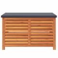 vidaXL Záhradný úložný box 90x48x55 cm masívny eukalyptus