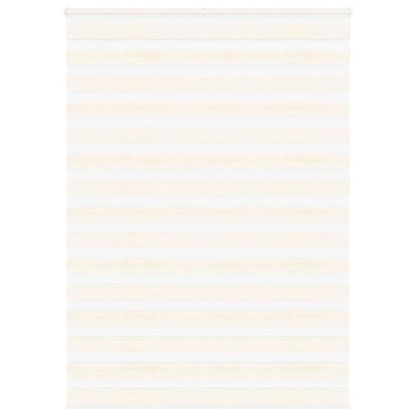 vidaXL Zebra roleta mramorová béžová 155x230 cm šírka látky 150,9 cm polyester