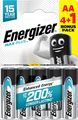 Energizer Max Plus AA alkalické batérie 4+1 5ks E303322800