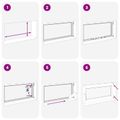 vidaXL Otočné a sklopné okno do suterénu RISOR 100 x 70 cm PVC a sklo