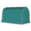 vidaXL Garážový stan zelený 2,4x3,6 m PVC