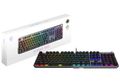 MSI herní klávesnice STRIKE 600 Silent/ drátová/ mechanická/ RGB podsvícení/ USB/ CZ+SK layout Klávesnice, herní, mechanická, drátová, RGB podsvícení, USB, CZ/SK layout, cerno-šedá