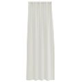 vidaXL Voile záclona 2 ks Krémová 245 x 140 cm Polyester