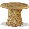 vidaXL Konferenčný stolík, bambus, osemuholník 60x60x45 cm