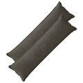 vidaXL Poťah na podložku 2 ks HOUTEN Antracitová 40 x 145 cm manšestr