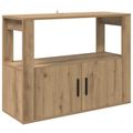 vidaXL Servírovacia skriňa dub artisan 80 x 30 x 60 cm