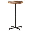 vidaXL Bistro stôl okrúhly Ø60x110 cm recyklovaný masív