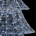 vidaXL Vianočný stromček 240 LED Studená biela 180 cm Akryl
