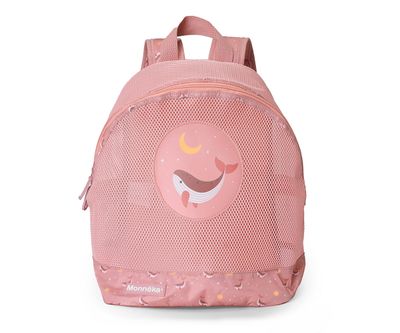 Sieťovaný batoh na pláž Whale Pink
