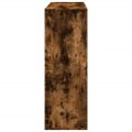vidaXL Deliaca stena dymový dub 100x33x94,5 cm kompozitné drevo