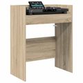 vidaXL DJ stôl Dub sonoma 82 x 45 x 102 cm Kompozitné drevo