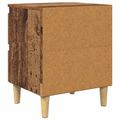 vidaXL Skriňa pod posteľ Staré drevo 40 x 35 x 50 cm Kompozitné drevo