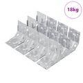 vidaXL Konzola 212 Zinkovaný 106 x 55 x 1,5mm Oceľ