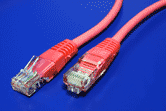 UTP patchkabel kat. 5e, 0,25m, ružová