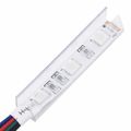 vidaXL Komoda s LED svetlami čierna 60,5x37x100 cm