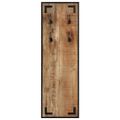 vidaXL Vešiak na kabáty 35x8x110 cm surový mangovníkový masív
