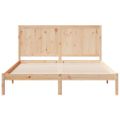 vidaXL Extra dlhá posteľ bez matraca 160x210 cm masívne drevo