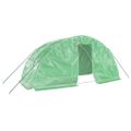 vidaXL Fóliovník s oceľovým rámom zelený 10 m² 5x2x2,3 m