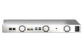 QNAP TS-435XeU-4G (2,2GHz, 4GB RAM, 4x SATA, 2x M.2 NVMe, 2x 2,5GbE, 2x 10GbE SFP+, malá hloubka) Sítové úložište NAS, 4x 2,5"/3,5" SATA III, quad-core 2,2GHz, 4GB DDR4, 2x LAN, 2x SFP+, 2x USB 3.0, 2x USB 2.0, 2x M.2 NVMe, 1U