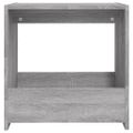vidaXL Bočný stolík sivý sonoma 50x26x50 cm spracované drevo