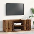 vidaXL TV skrinka 100 x 35 x 40 cm Staré drevo Kompozitné drevo