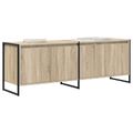 vidaXL TV skrinka 140 x 36 x 49.5 cm Sonoma Kompozitné drevo