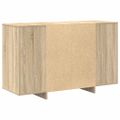 vidaXL Servírovacia skriňa Sonoma dub 120 x 41 x 75 cm