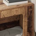 vidaXL Mačka Dom Staré drevo 51 x 30 x 42,5 cm Kompozitné drevo
