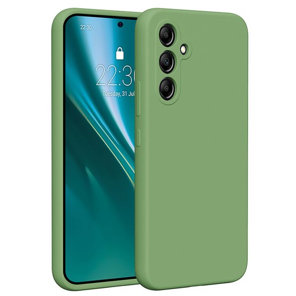 Etteri silikónové puzdro pre Samsung Galaxy A54 5G svetlozelená