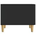 vidaXL Konferenčný stolík Čierna 49 x 50 x 40 cm Kompozitné drevo
